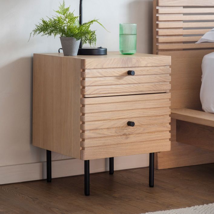 Sakura 2 Drawer Bedside by Hudson Living | Style Our Home