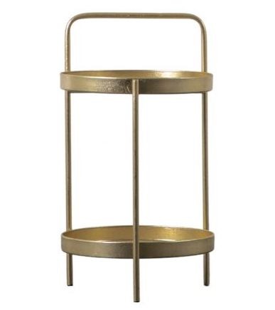 Roman Side Table Gold by Hudson Living | Style Our Home