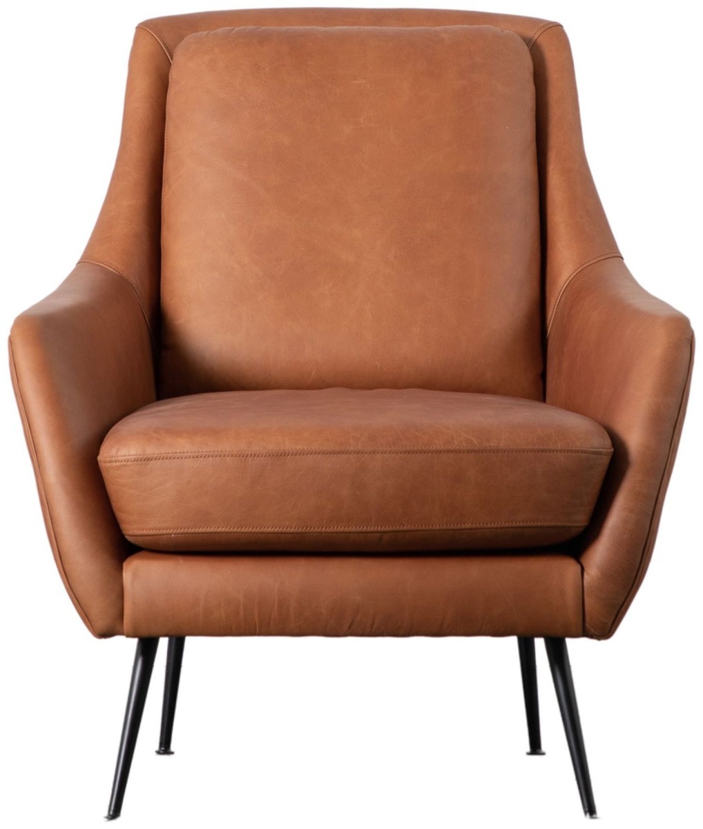 Waldorf Brown Armchair by Hudson Living | Style Our Home