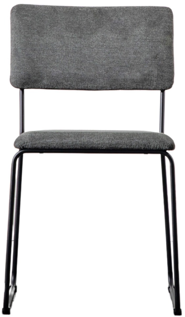 Battlebridge Charcoal Dining Chair (a pair) by Hudson Living | Style Our Home