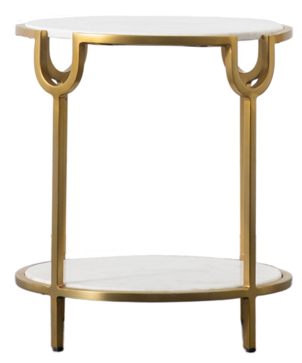 Berrow Gold Side Table by Hudson Living | Style Our Home