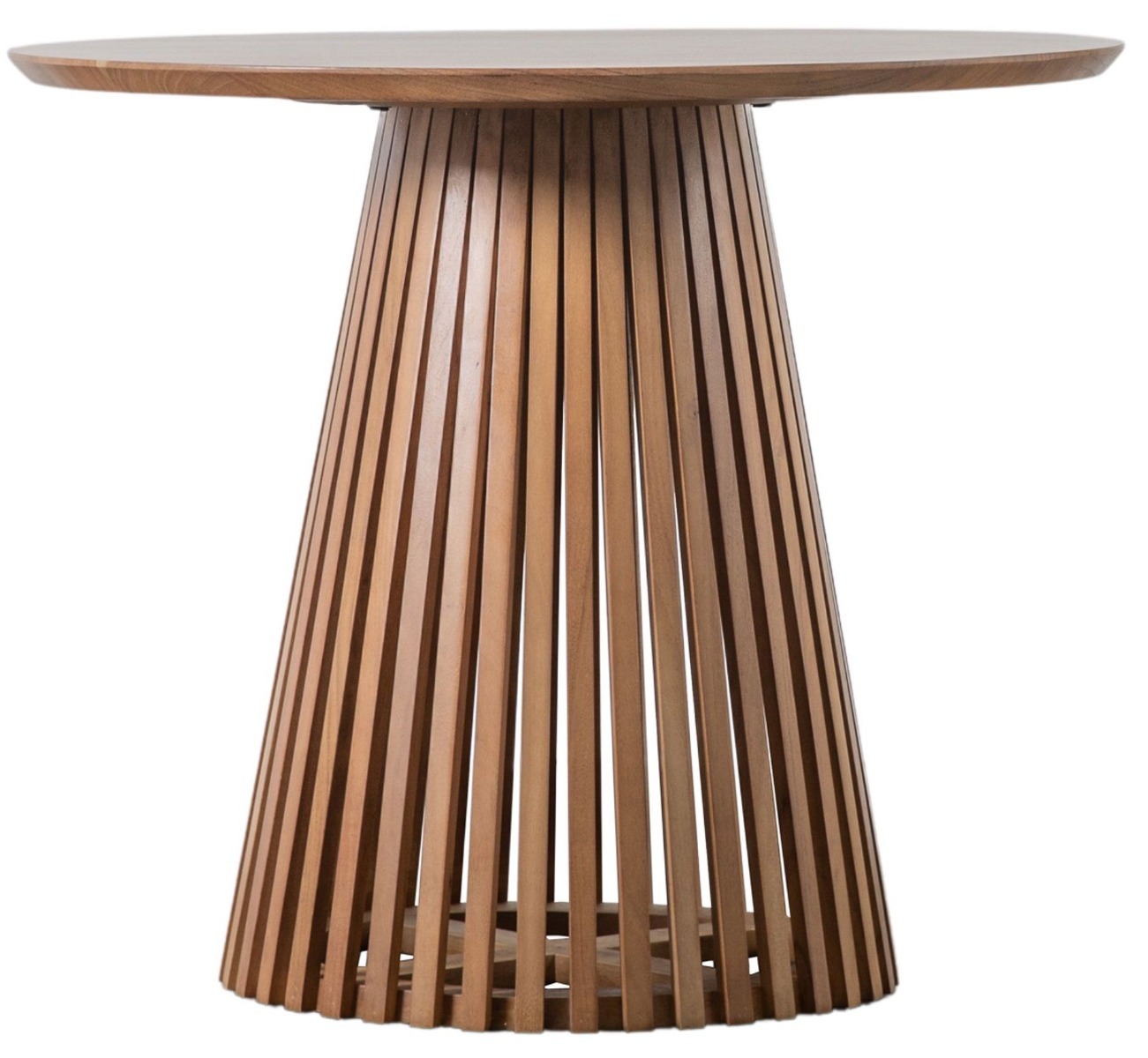 Fawn Slatted Dining Table by Hudson Living | Style Our Home