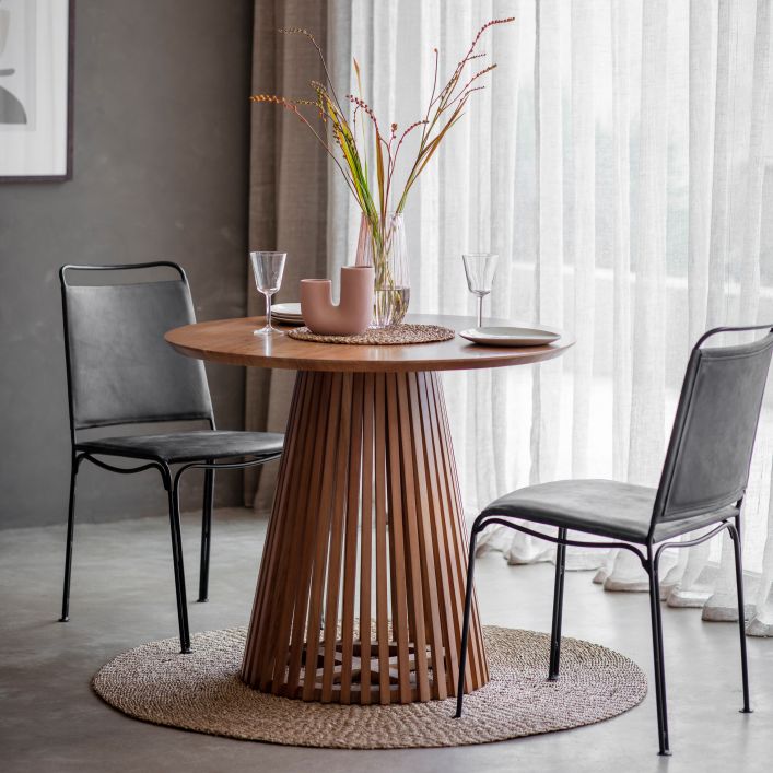 Fawn Slatted Dining Table by Hudson Living | Style Our Home