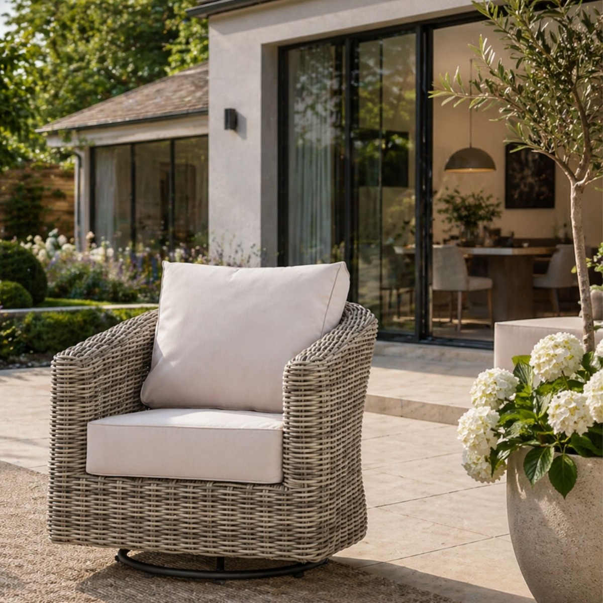 Ragano Swivel Chair by Gallery Living | Style Our Home