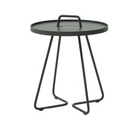 On-The-Move Small Dark Green Side Table by Cane-line | Style Our Home
