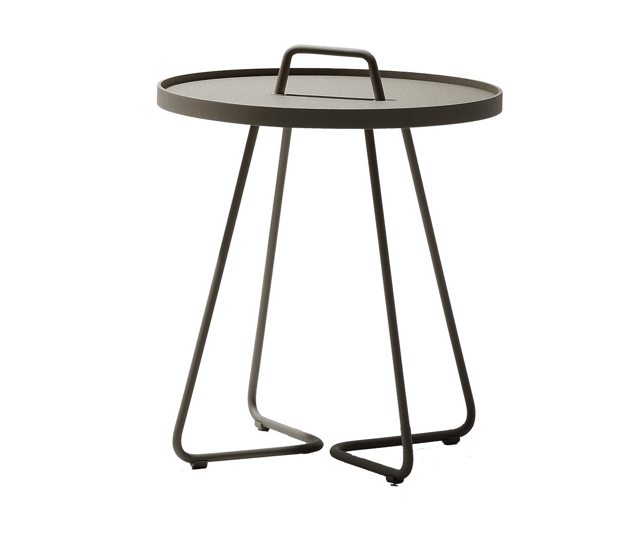On-The-Move Small Taupe Side Table by Cane-line | Style Our Home