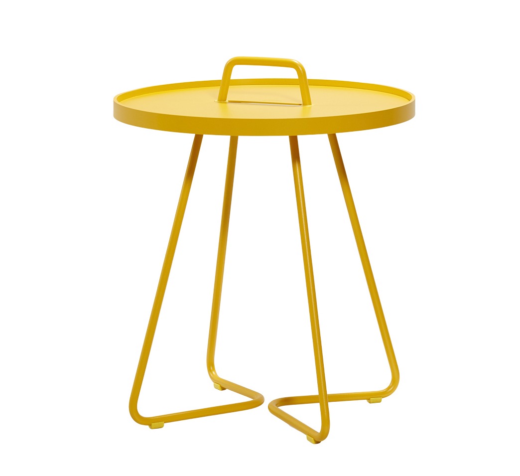 On-The-Move Small Yellow Side Table by Cane-line | Style Our Home