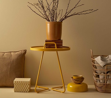 On-The-Move Small Yellow Side Table by Cane-line | Style Our Home