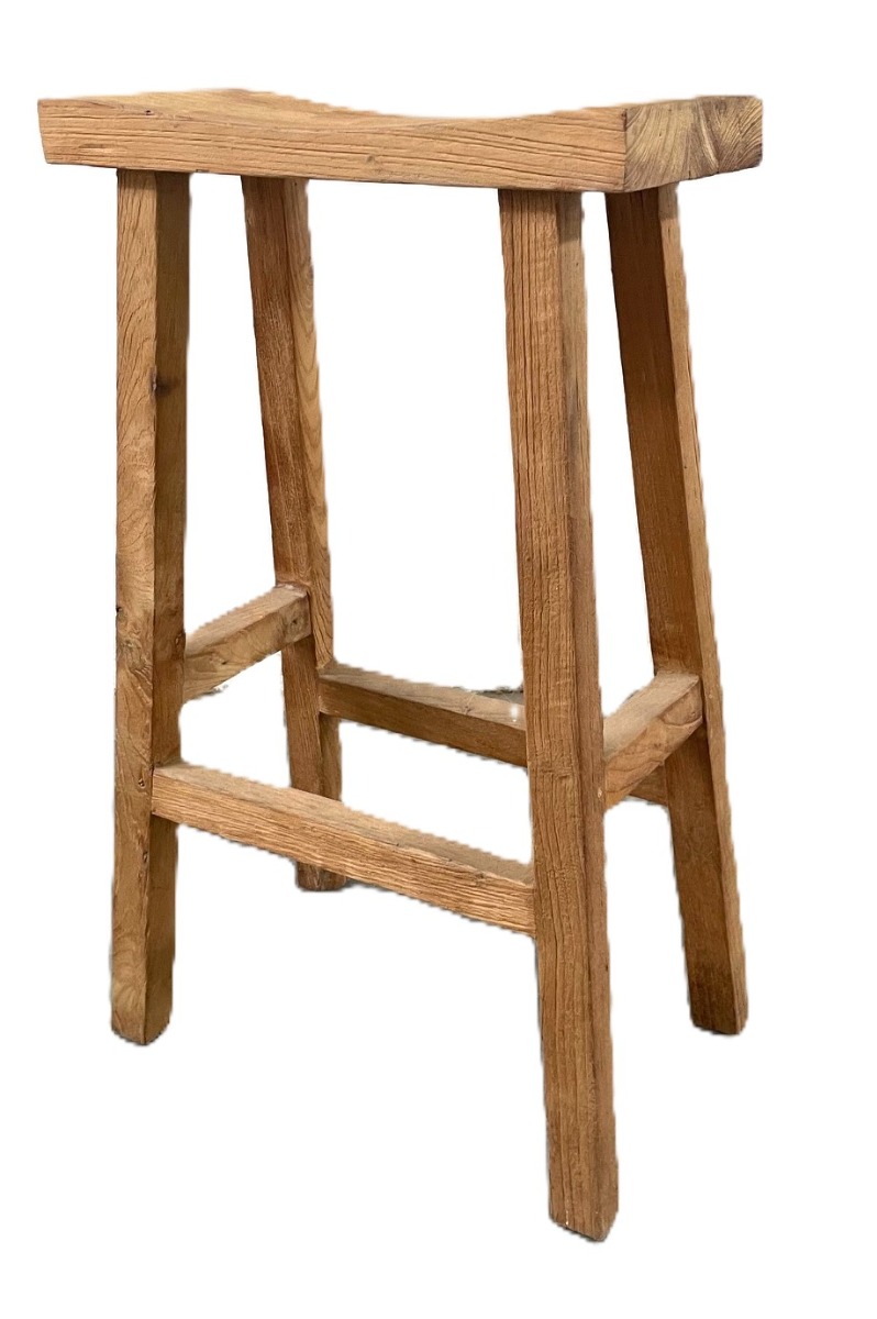 Reclaimed Teak Bar stool by Monologue | Style Our Home