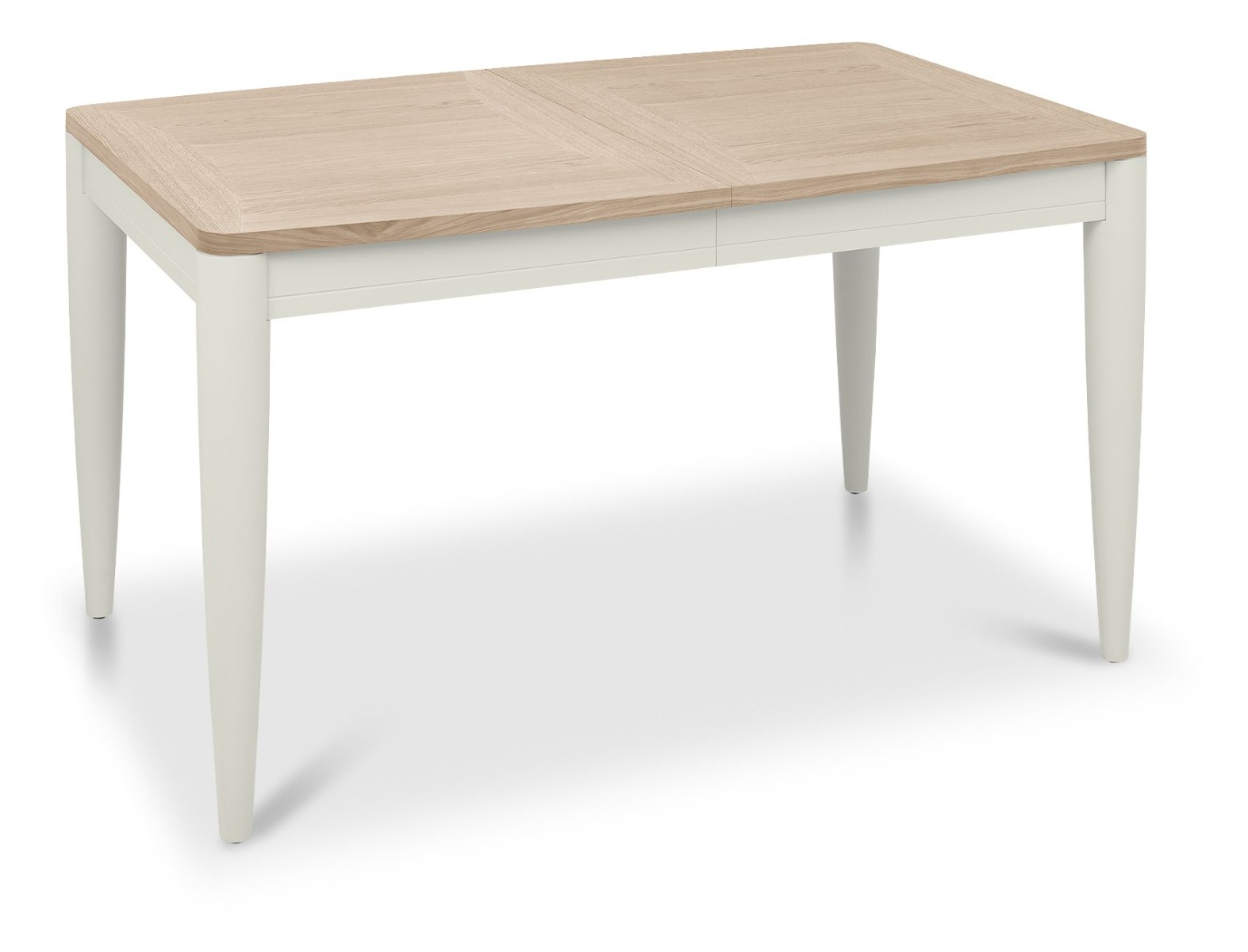Larsen Scandi Oak & Soft Grey 4-6 Extension Dining Tableby Bentle by Designs | Style Our Home