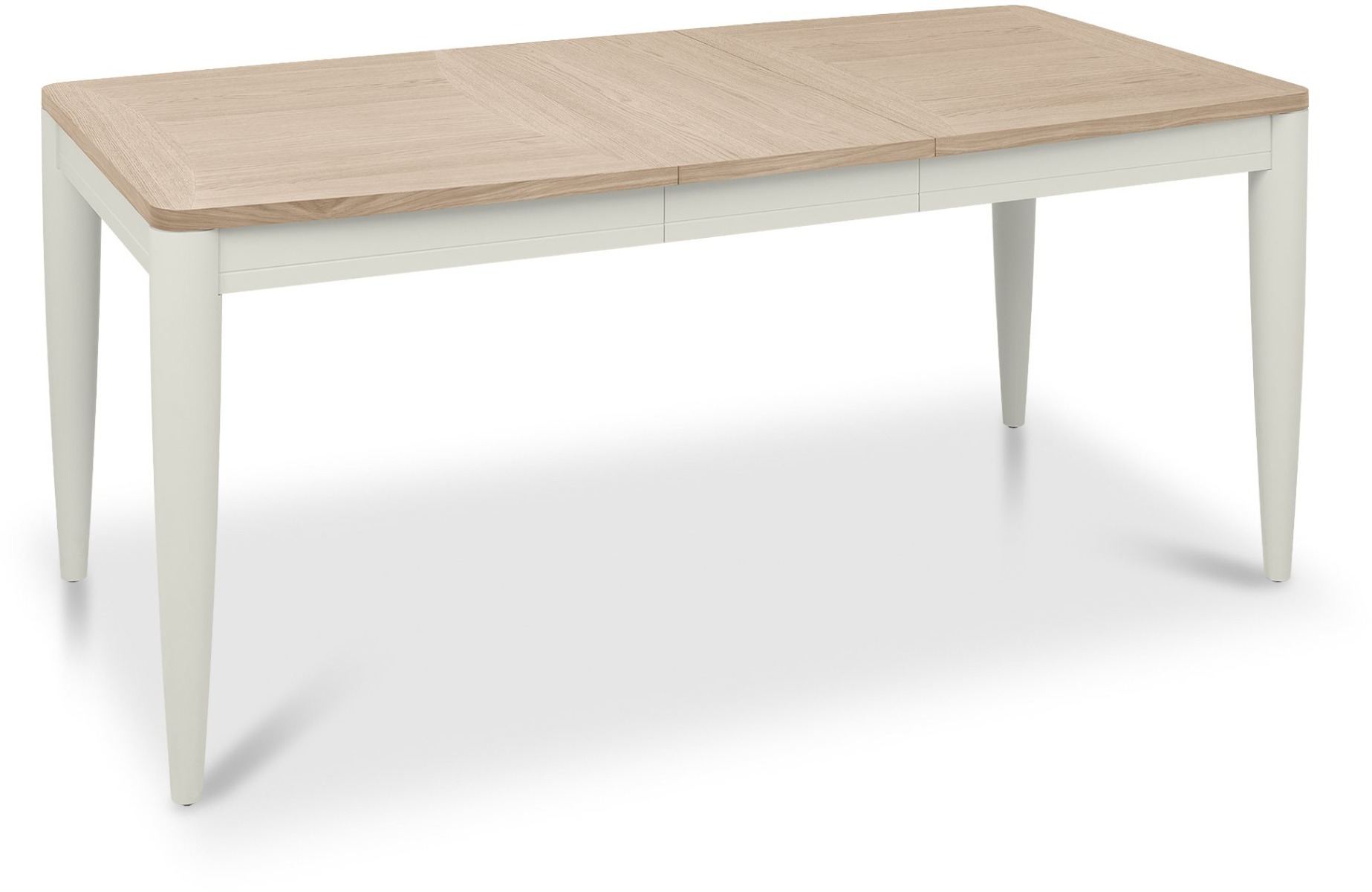 Larsen Scandi Oak & Soft Grey 4-6 Extension Dining Tableby Bentle by Designs | Style Our Home