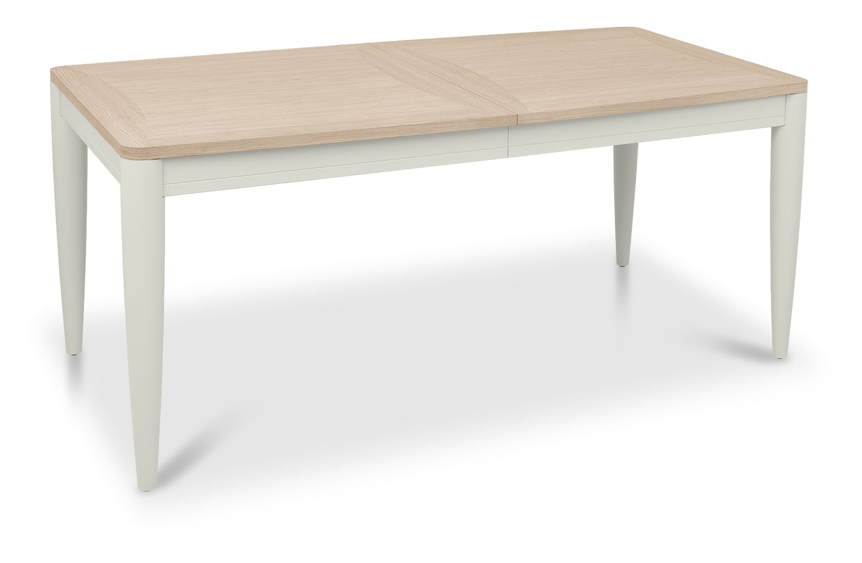 Larsen Scandi Oak & Soft Grey 6-8 Extension Dining Tableby Bentle by Designs | Style Our Home