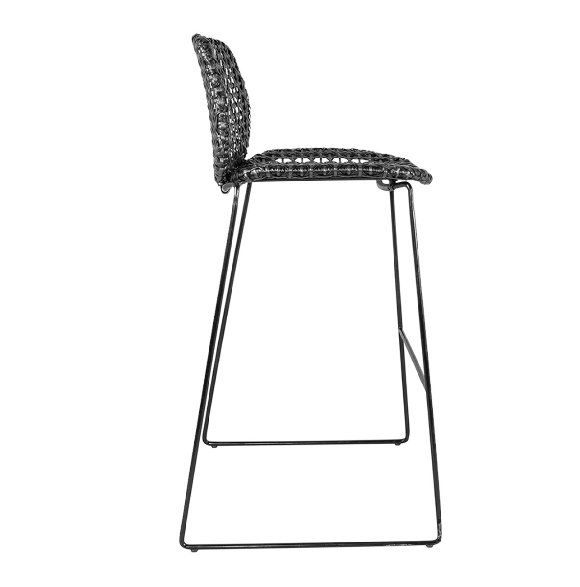 Vibe Graphite Bar Stool by Cane-line | Style Our Home