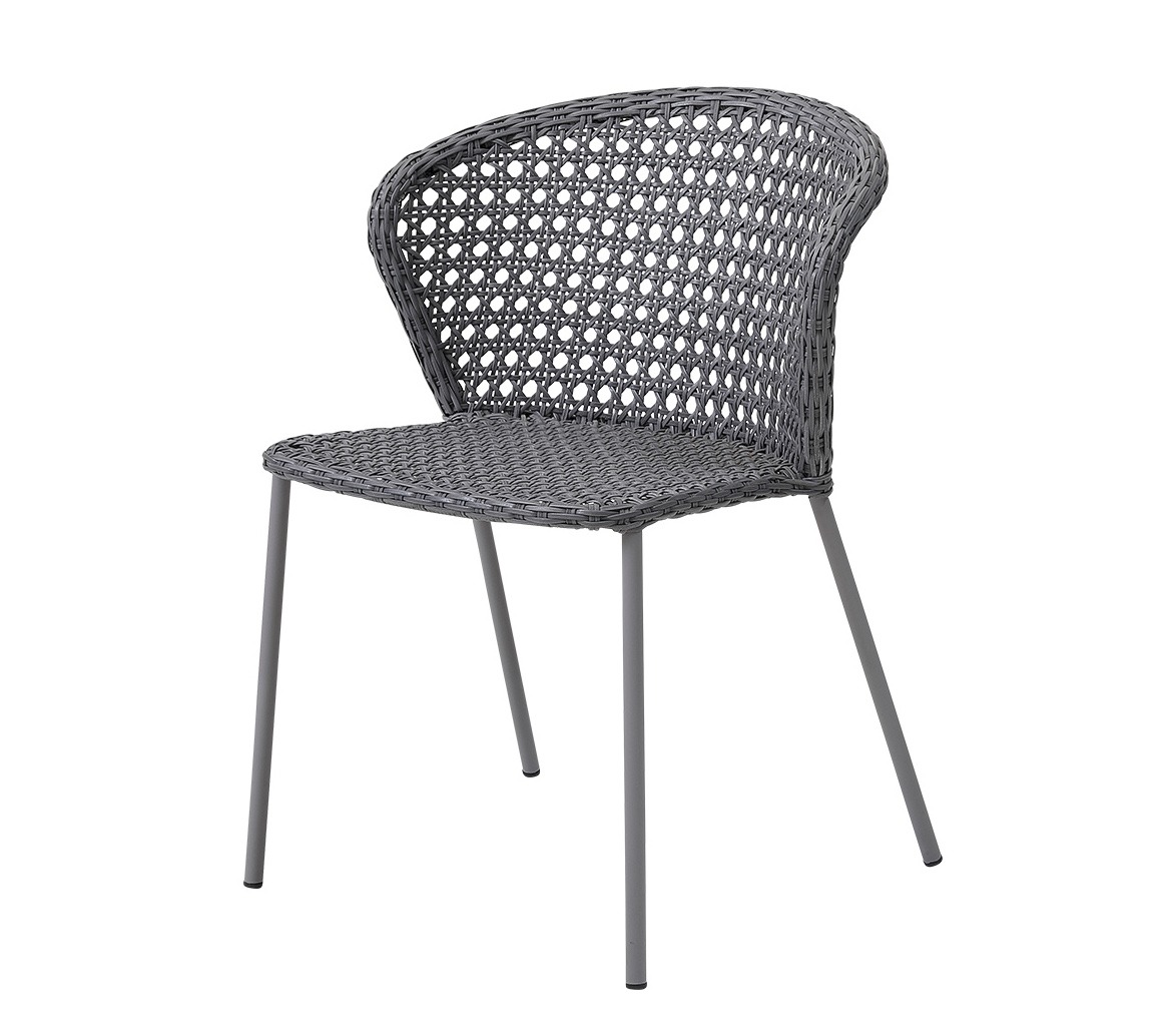 Lean Light Grey Chair by Cane-line | Style Our Home