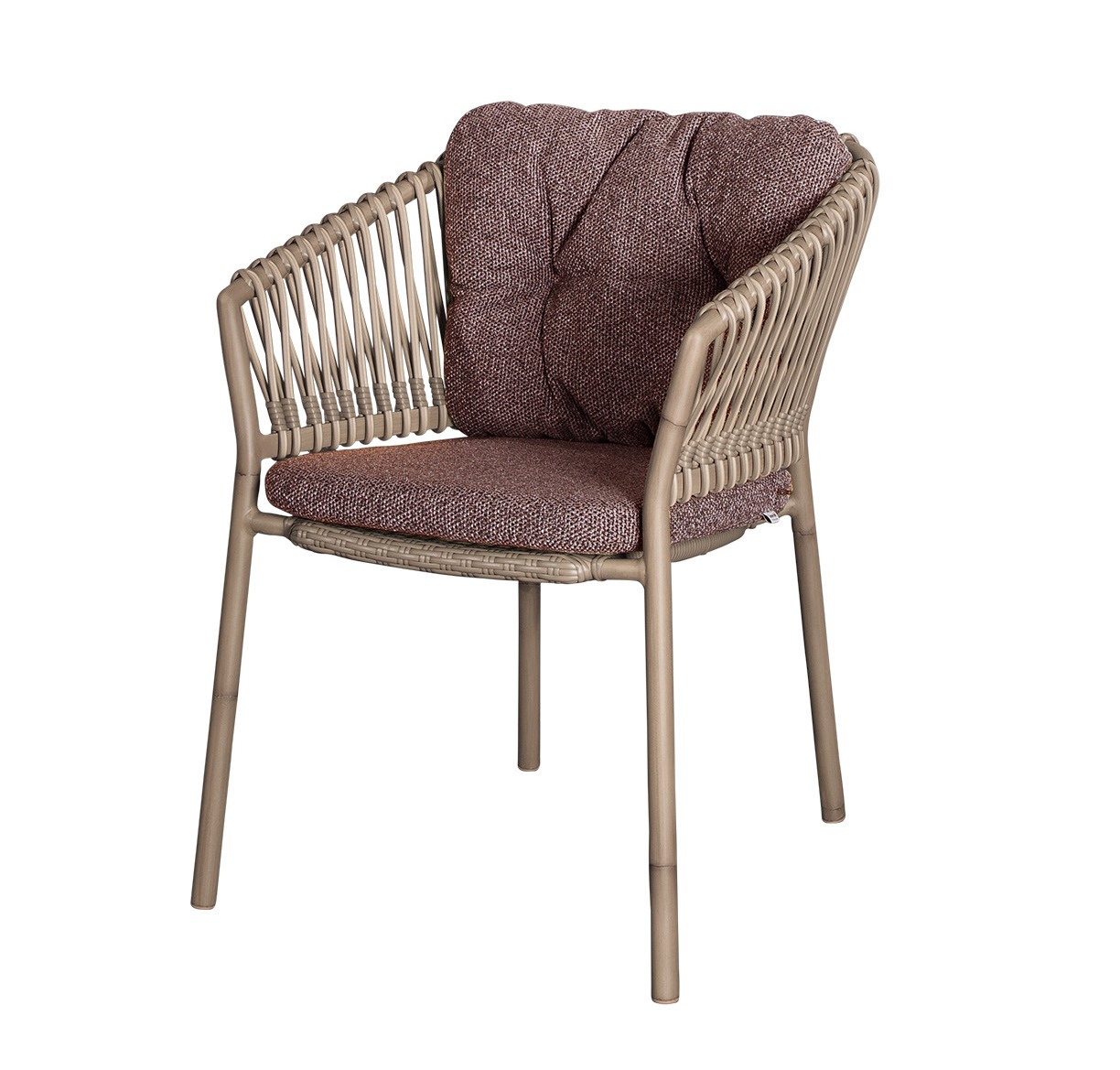 Ocean Chair - Dark Bordeaux Wove by Cane-line | Style Our Home