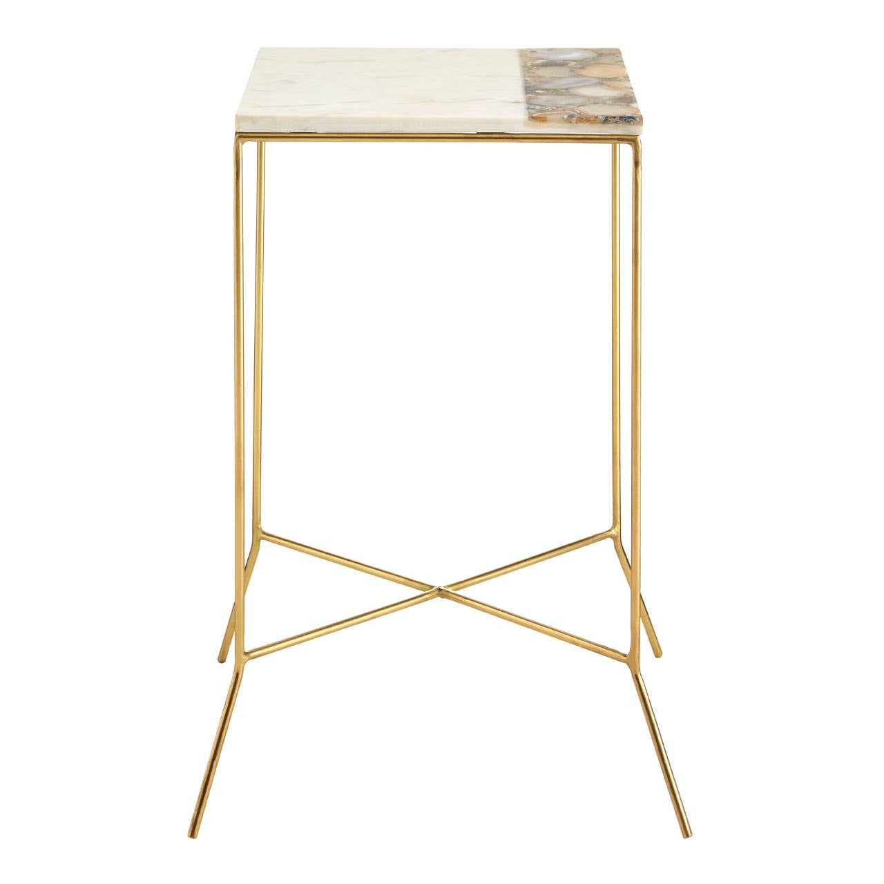 Vizzara Square Side Table by Prestige Designs | Style Our Home
