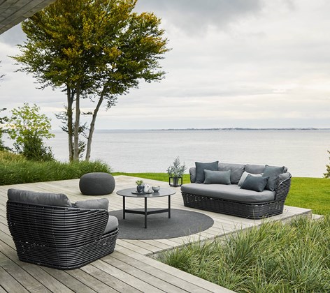 Basket Graphite 2-Seater Sofa by Cane-Line | Style Our Home