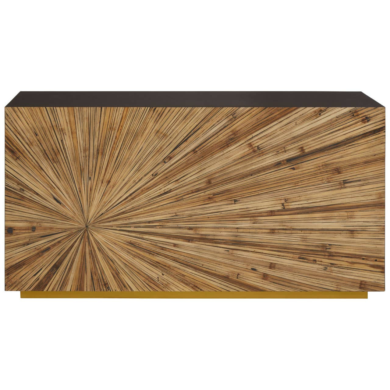 Gabello Ebony and Natural Bamboo Console Table by Prestige Designs | Style Our Home
