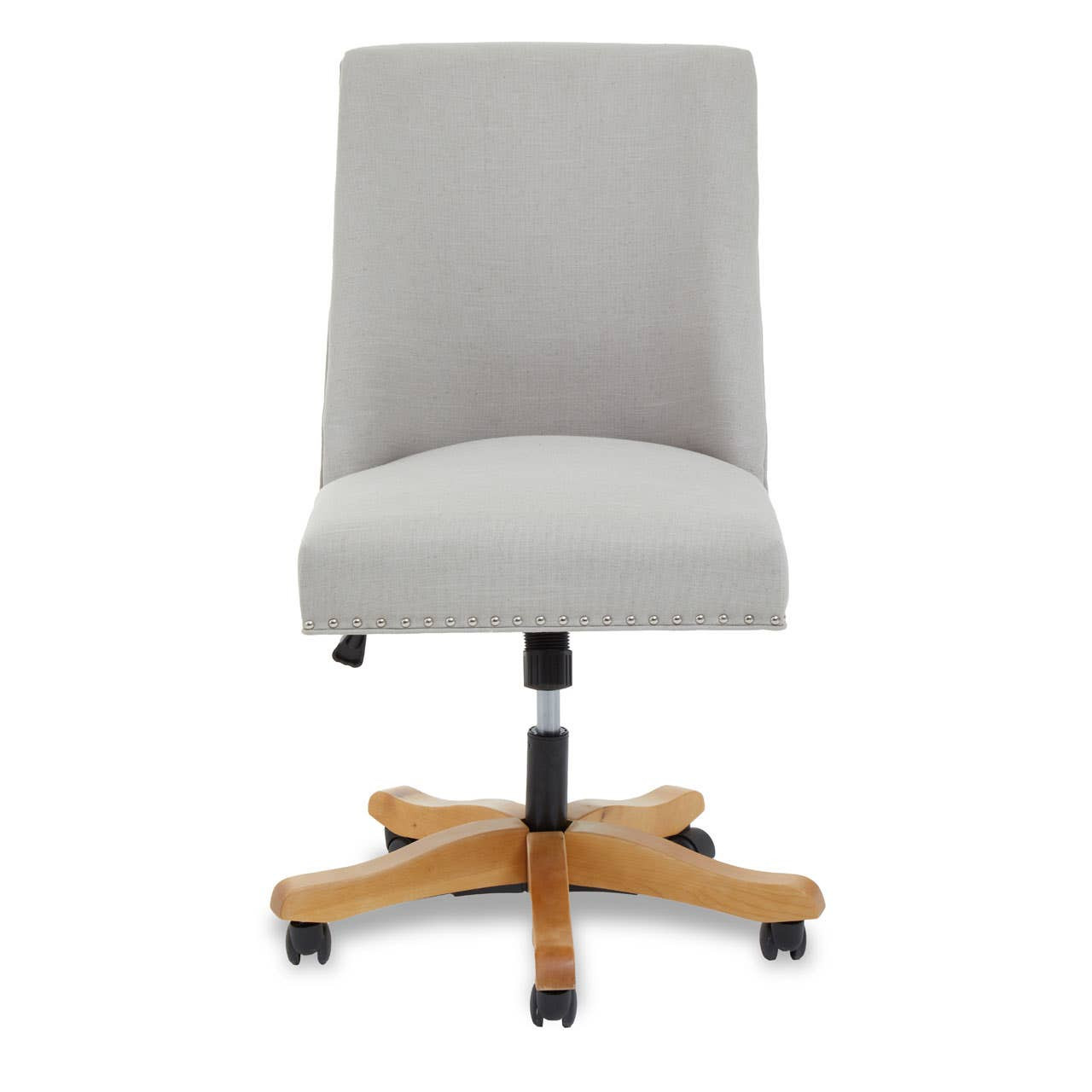 Washenra Natural Fabric Home Office Chair by Prestige Designs | Style Our Home