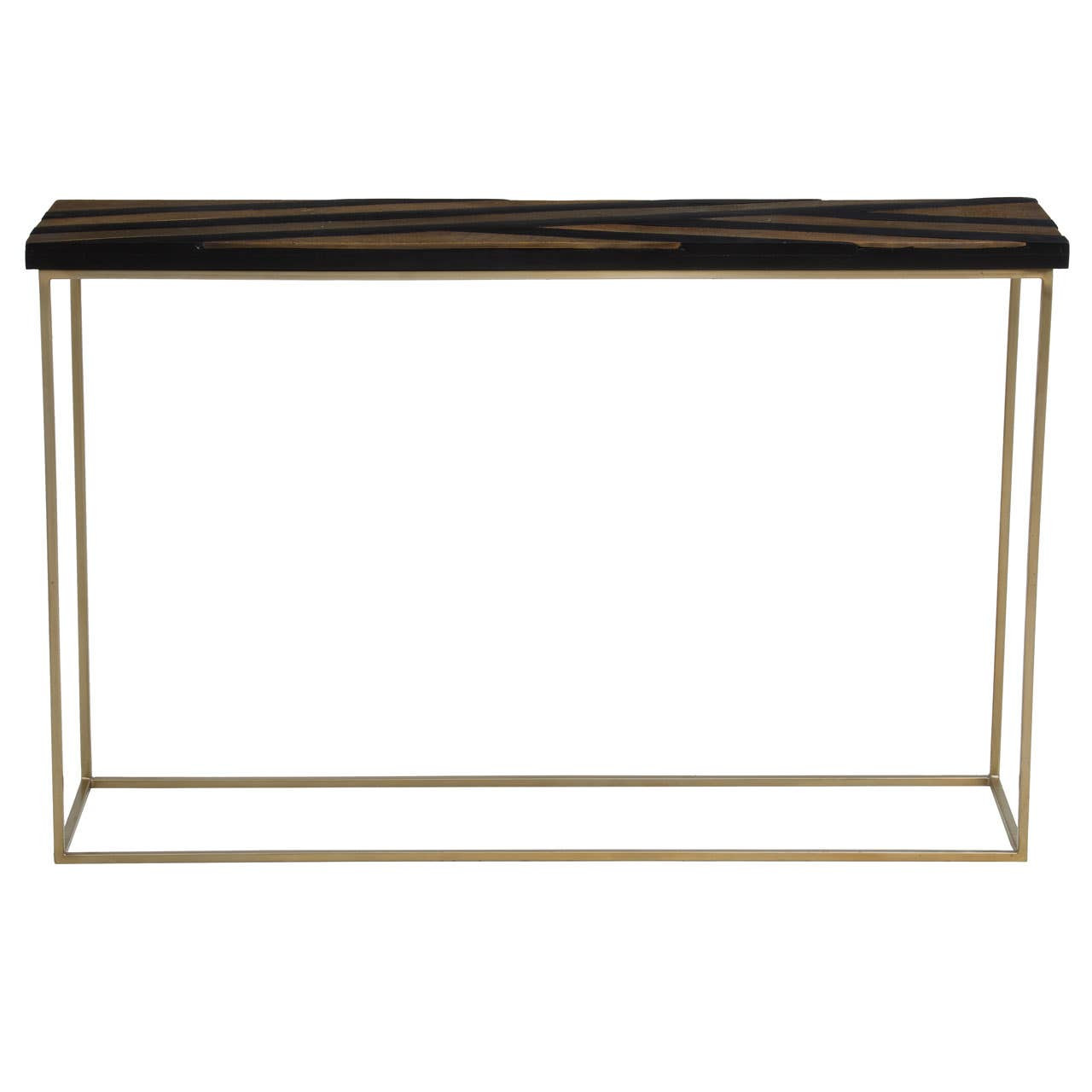 Arvexa Black And Gold Console Table by Prestige Designs | Style Our Home