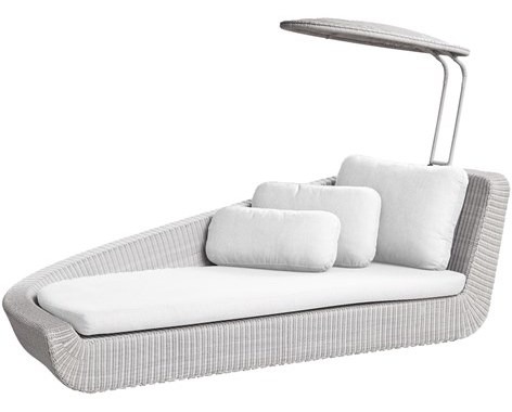 Savannah White Daybed - Right Module - White Natté by Cane-line | Style Our Home