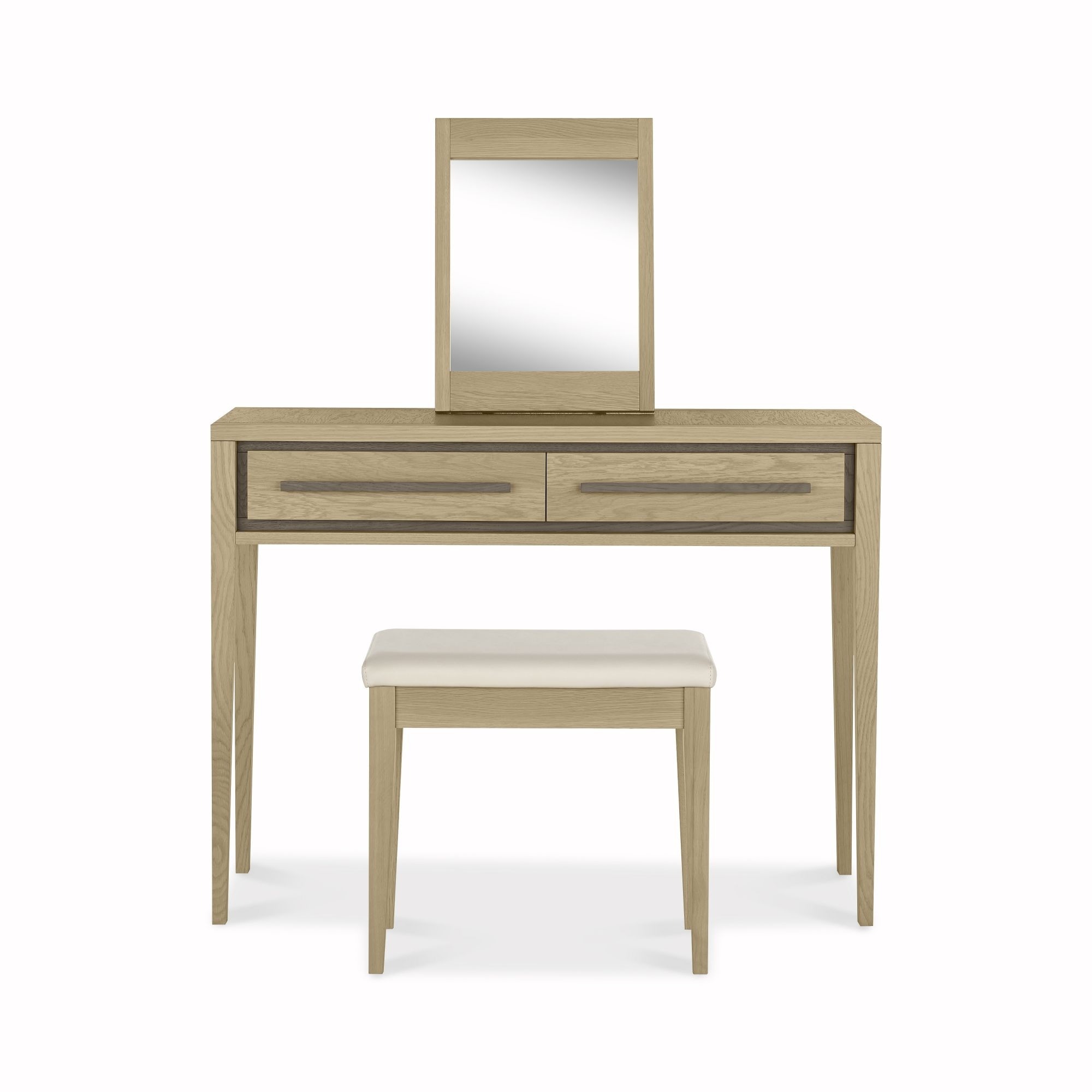 Rimini Aged & Weathered Oak Dressing Table - Style Our Home