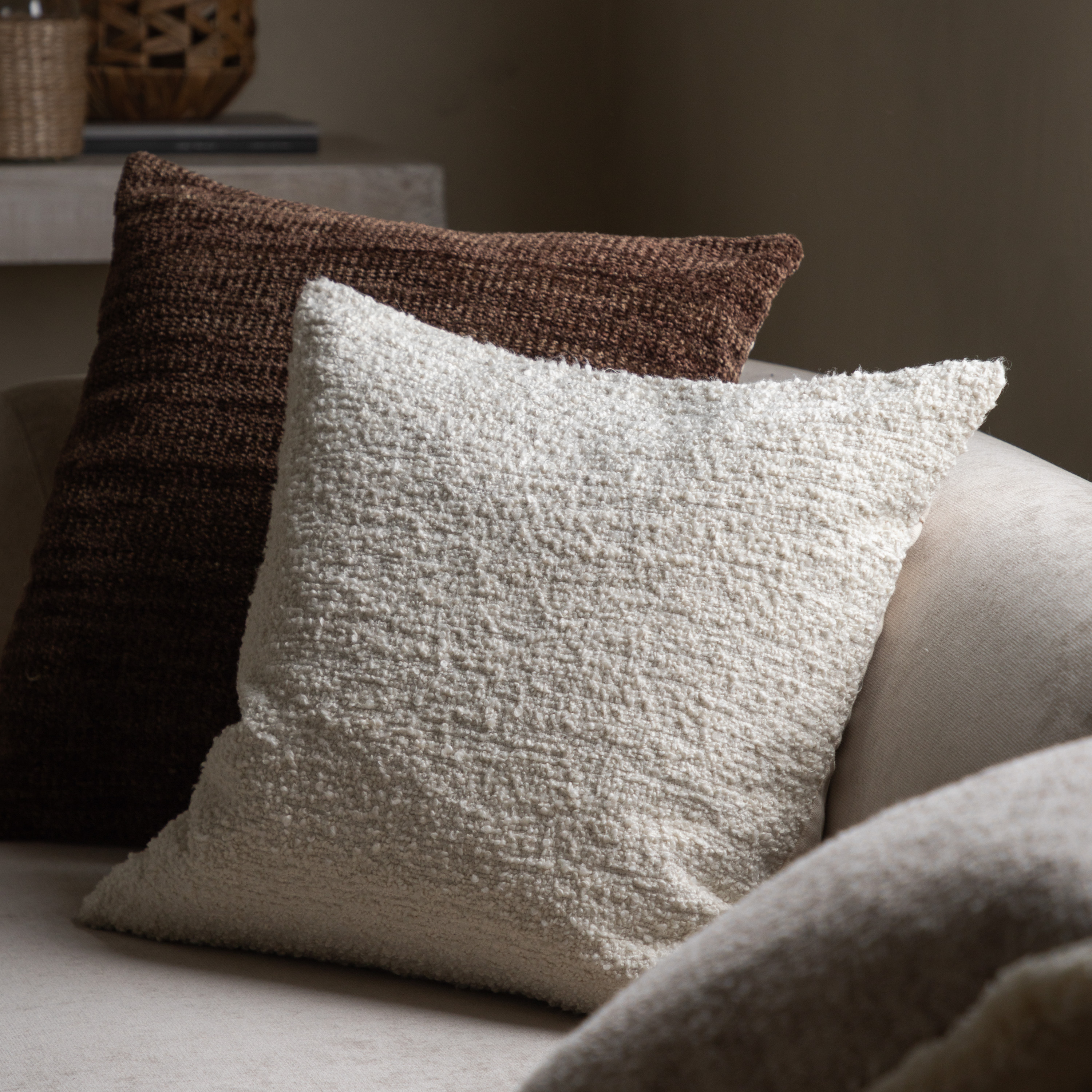 Ashdano Cushion Ivory (Pair) by Gallary Living | Style Our Home