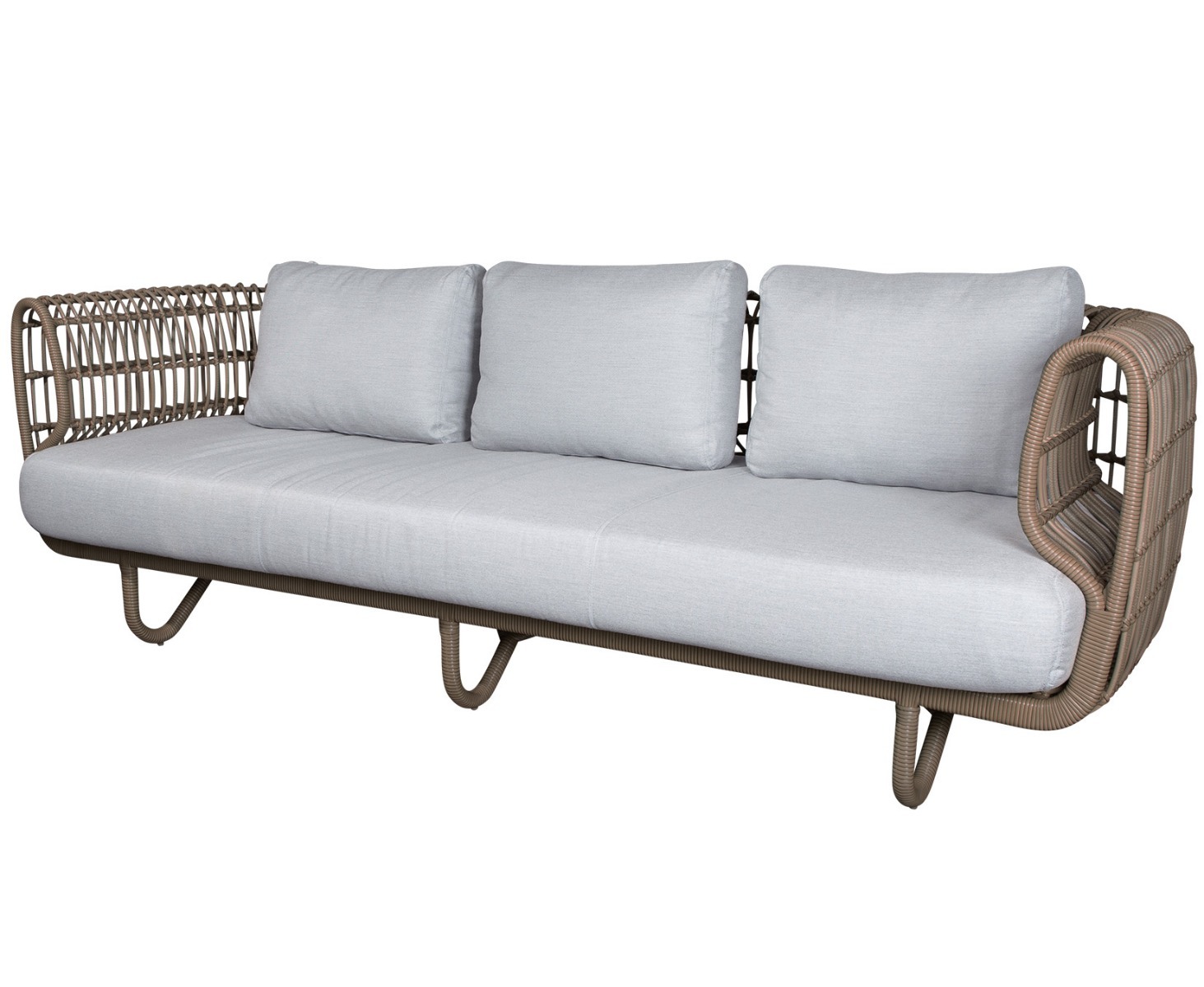 Nest 3-Seater Sofa Natural - Outdoor by Cane-line | Style Our Home