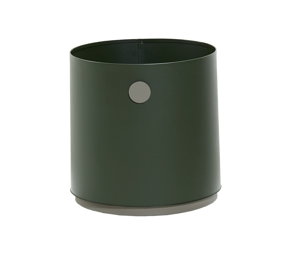 Grow Dark Green Planter - Small by Cane-line | Style Our Home