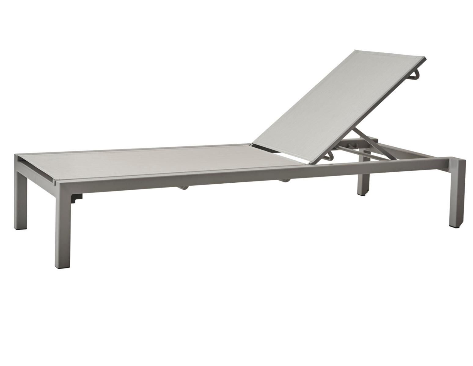 Relax Light Grey Sunbed by Cane-line | Style Our Home