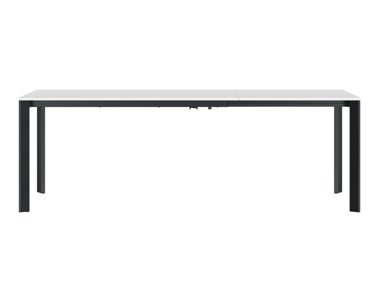 Extendable table S anthracite legs Extenso by Gautier | Style Our Home