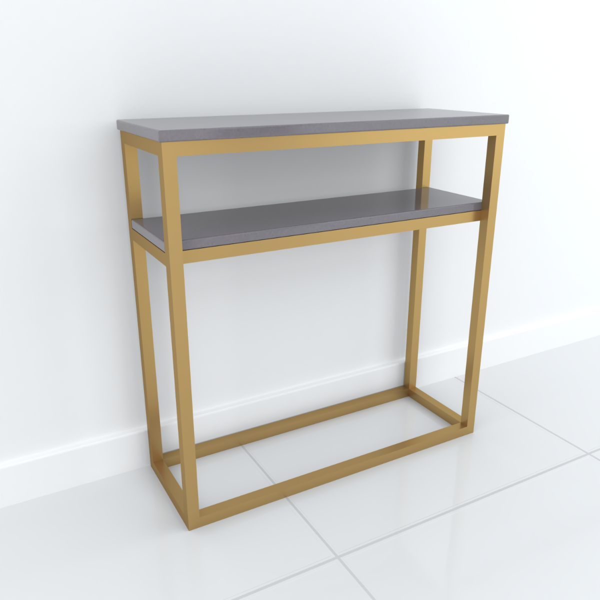 Studio Line Console Table in Grey & Gold by Steve Bristow | Style Our Home