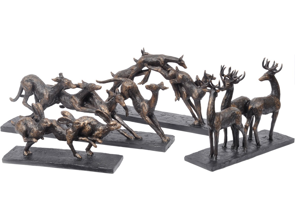 Iconic Racing Greyhounds Sculpture By Libra | Style Our Home