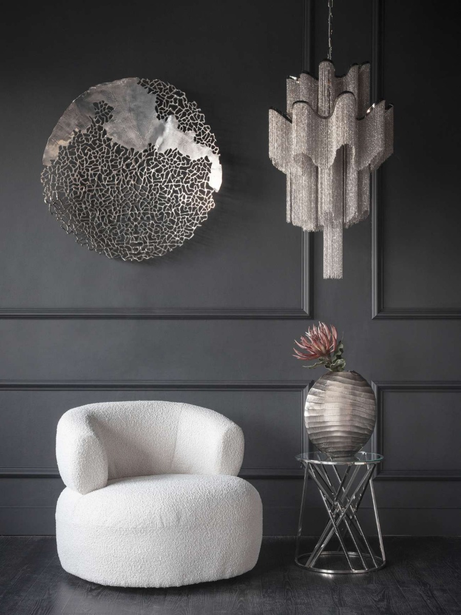 Apo Coral Aluminium Wall Plaque by Libra Designs | Style Our Home
