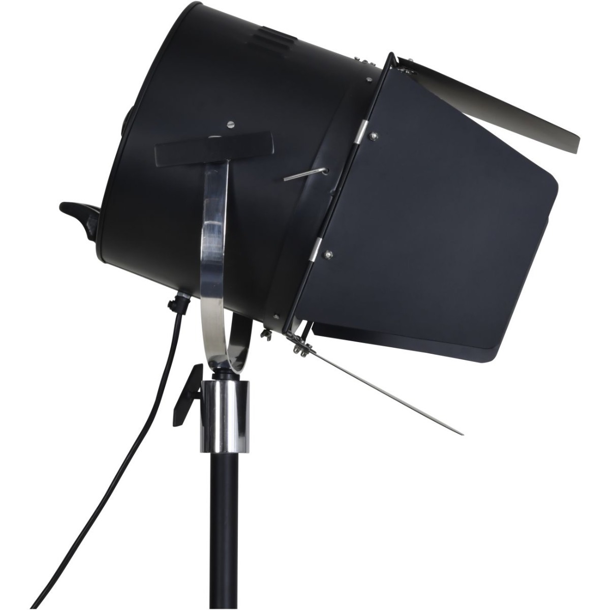Clarky Spotlight on Black Tripod Base