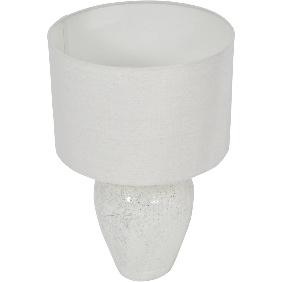 Speckle Terracotta Glazed Table Lamp With Shade  By Libra | Style Our Home