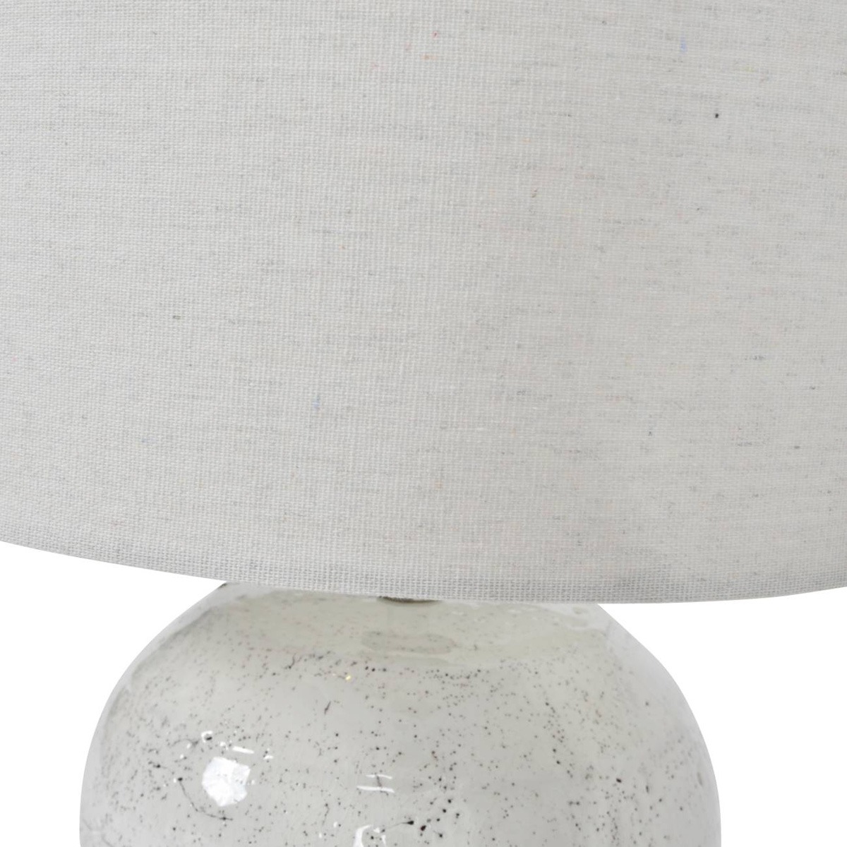 Speckle Terracotta Glazed Table Lamp With Shade  By Libra | Style Our Home