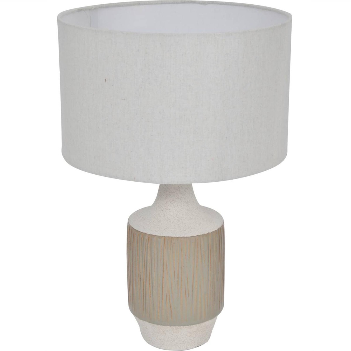 Porcelain Reeds Lamp With Shade - E27 60W by Libra Designs | Style Our Home
