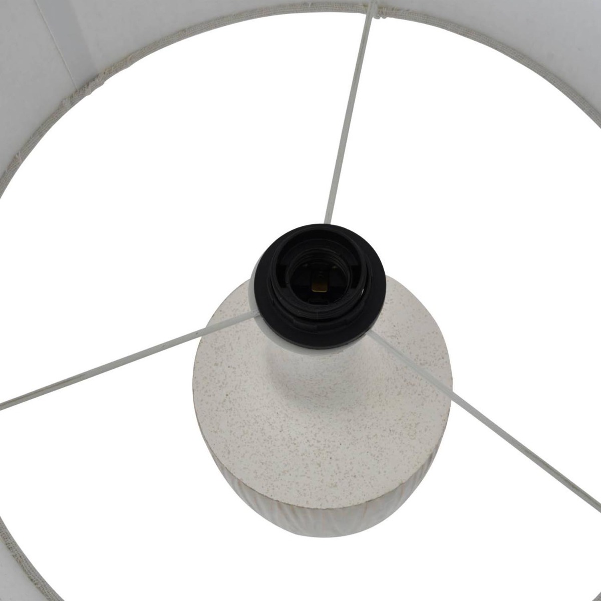Porcelain Reeds Lamp With Shade - E27 60W by Libra Designs | Style Our Home
