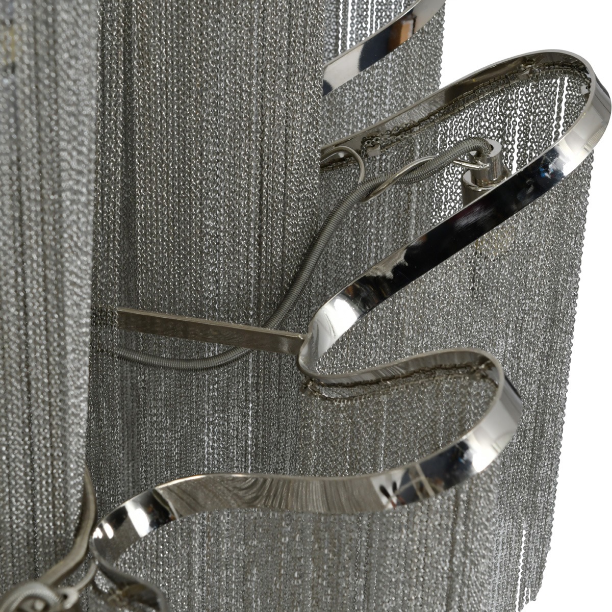Niagara Silver Chain 15 Light Pendant Lamp Extra Large By Libra | Style Our Home