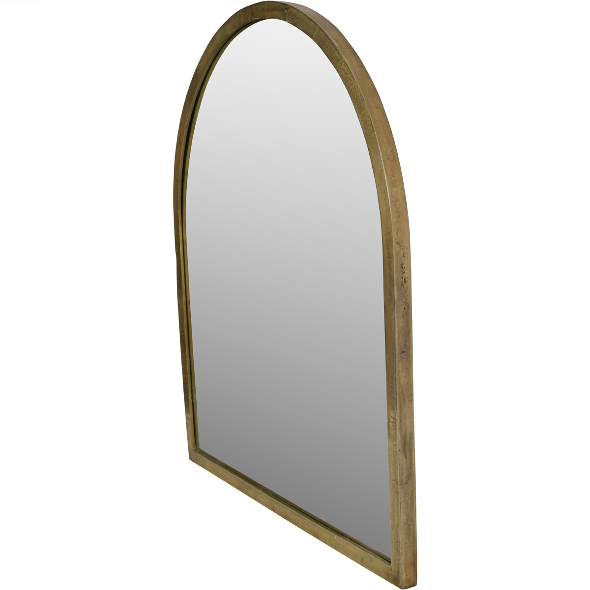 Arched Window Large Mirror in Brass Finish By Libra | Style Our Home