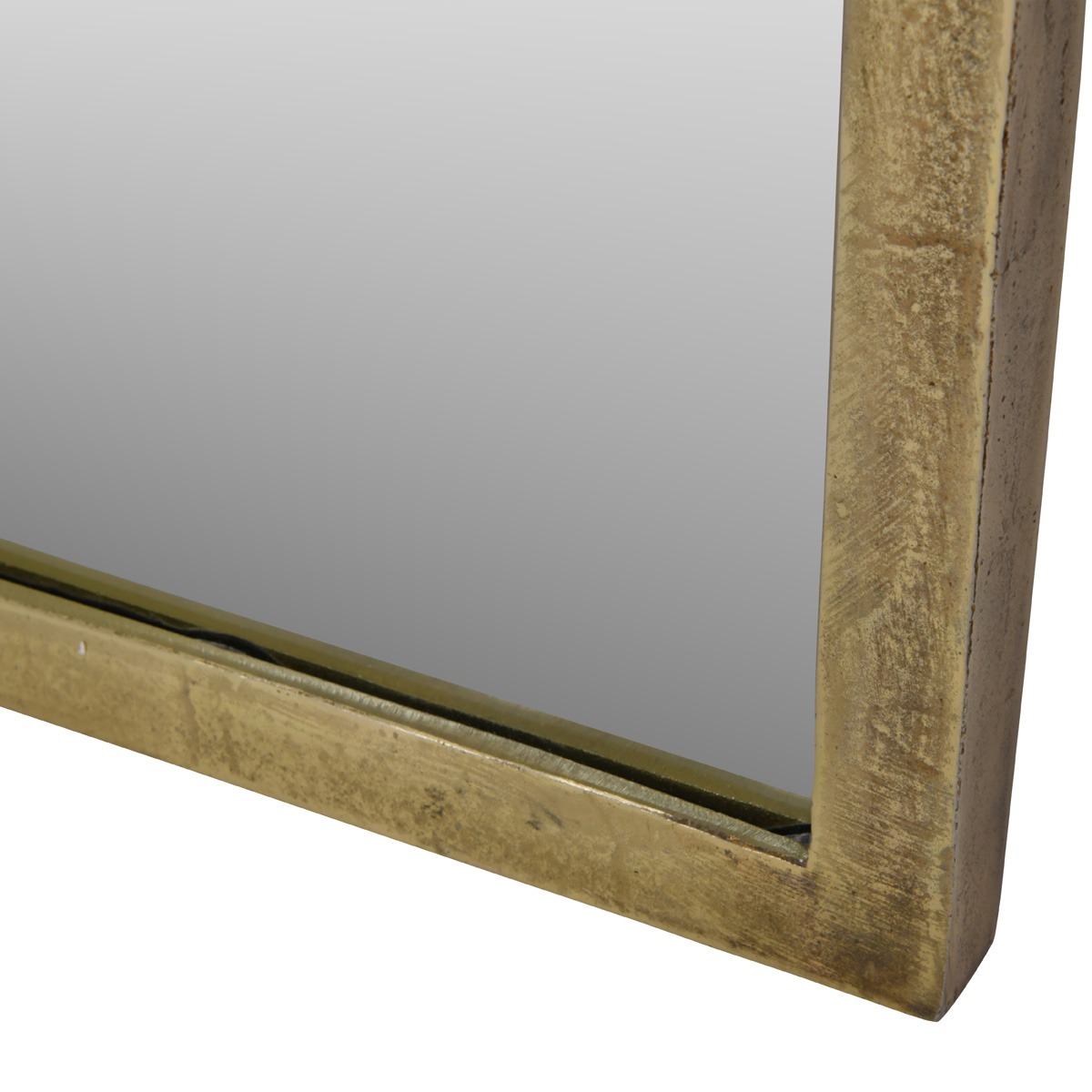 Arched Window Large Mirror in Brass Finish By Libra | Style Our Home