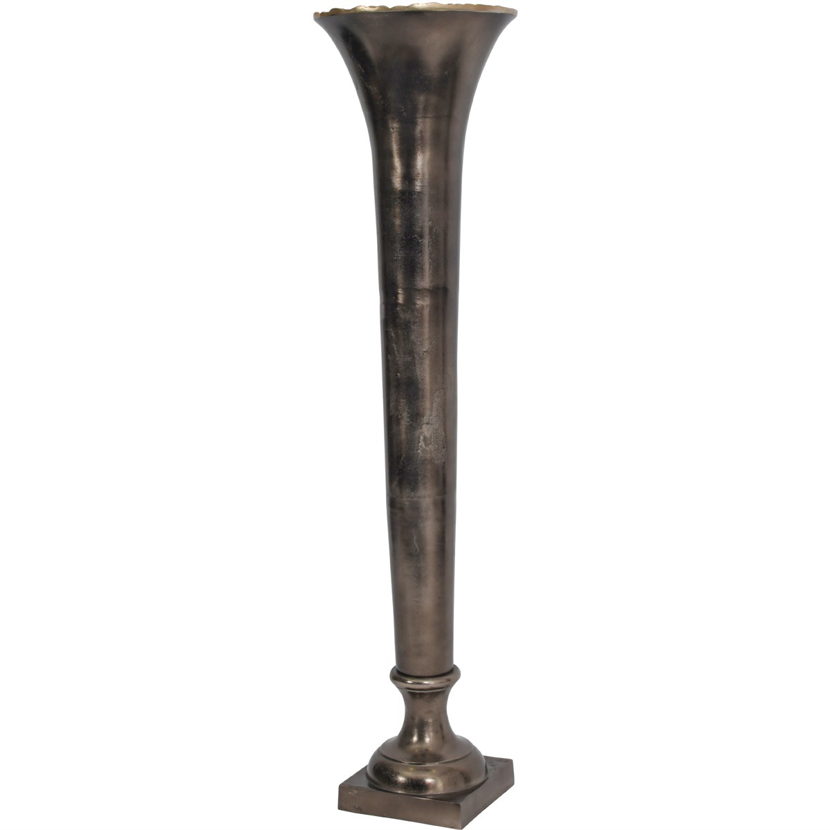 Merapi Lava Large Trumpet Vase  By Libra | Style Our Home