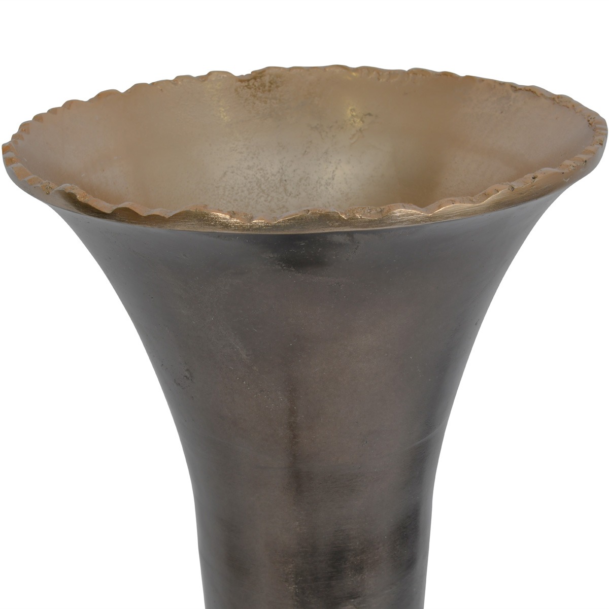 Merapi Lava Large Trumpet Vase  By Libra | Style Our Home