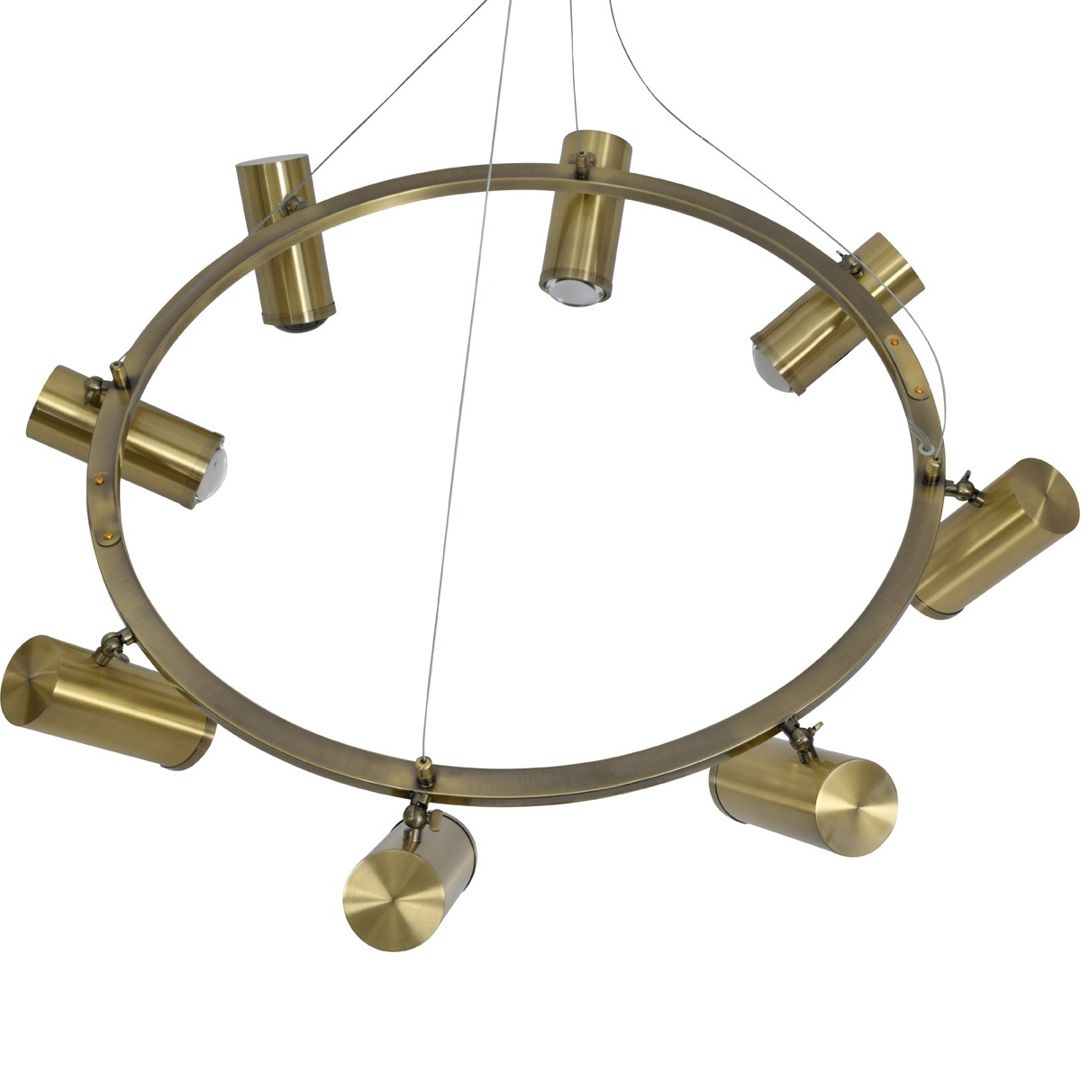Stukely Eight Spotlight Pendant Lamp By Libra | Style Our Home