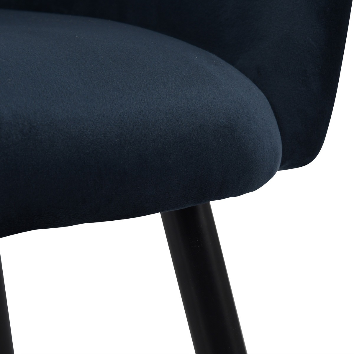 Langley Dining Chair in Royal Blue Velvet By Libra | Style Our Home