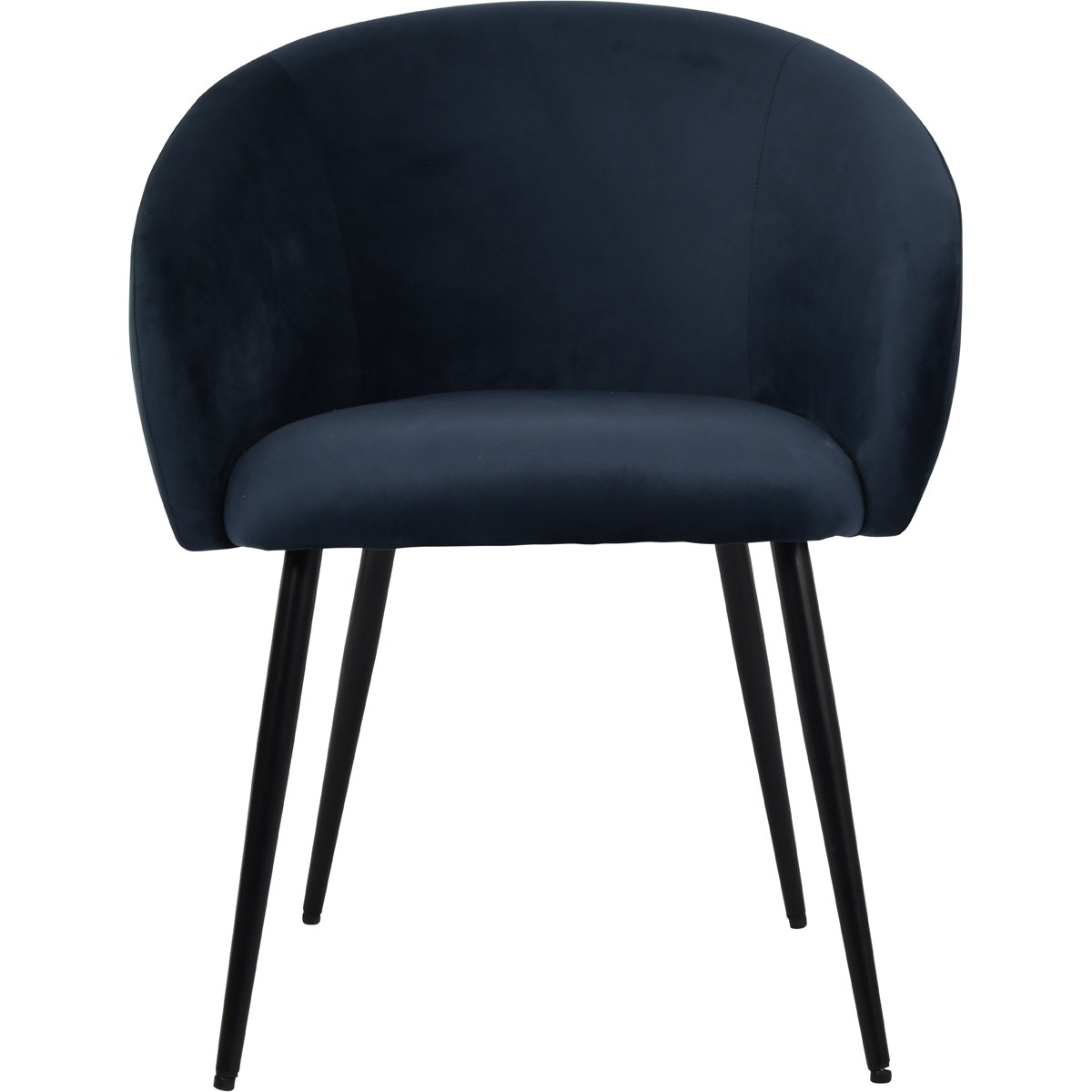 Langley Dining Chair in Royal Blue Velvet By Libra | Style Our Home