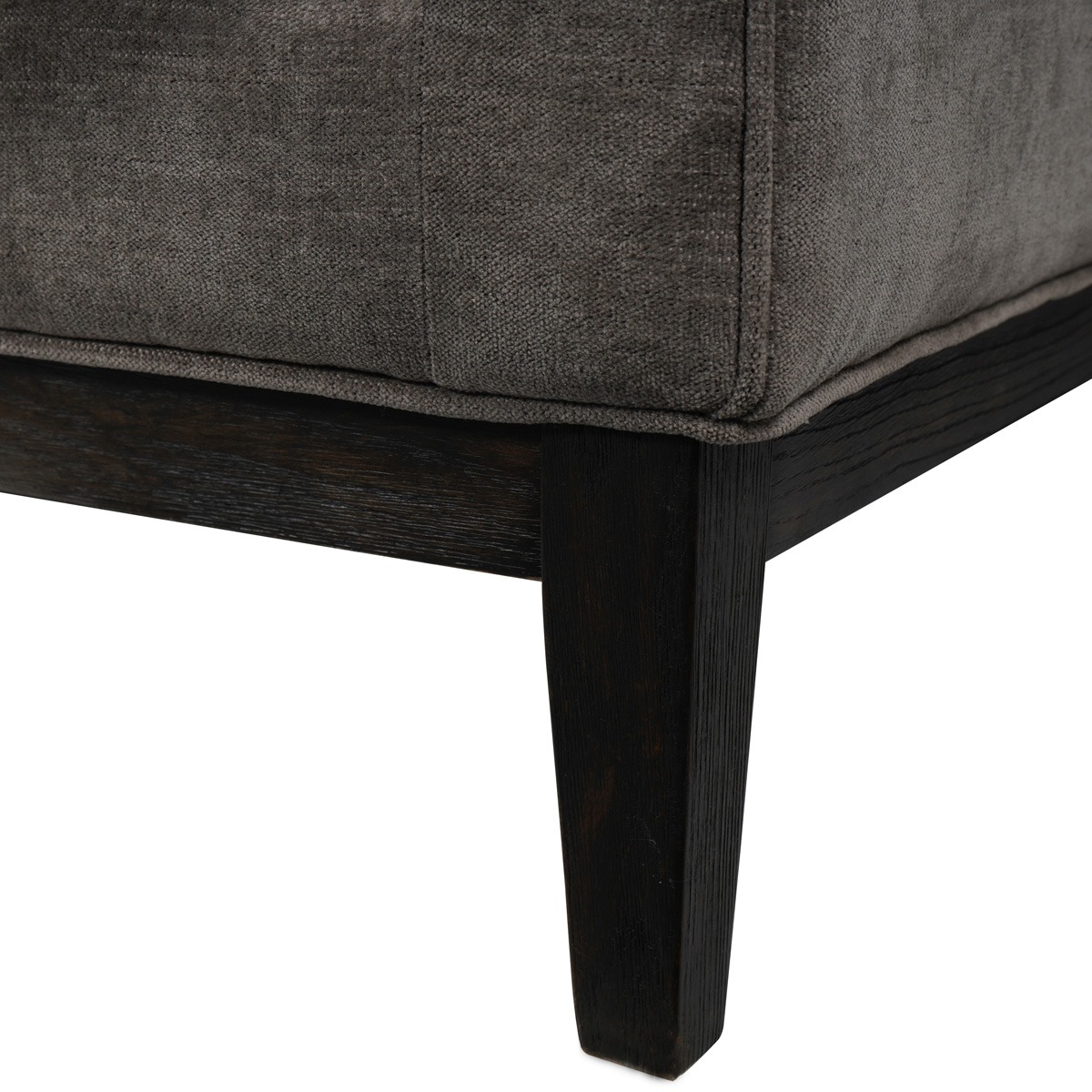 Theodore Buttoned Sofa in Warm Grey Fabric 200cm By Libra | Style Our Home