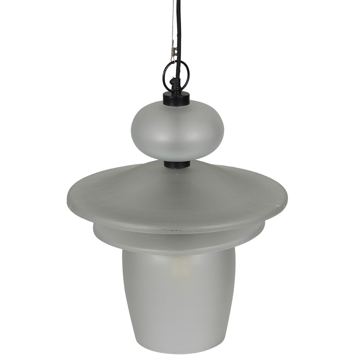 Astro Lunar Pendant in Matt Frosted Glass By Libra | Style Our Home