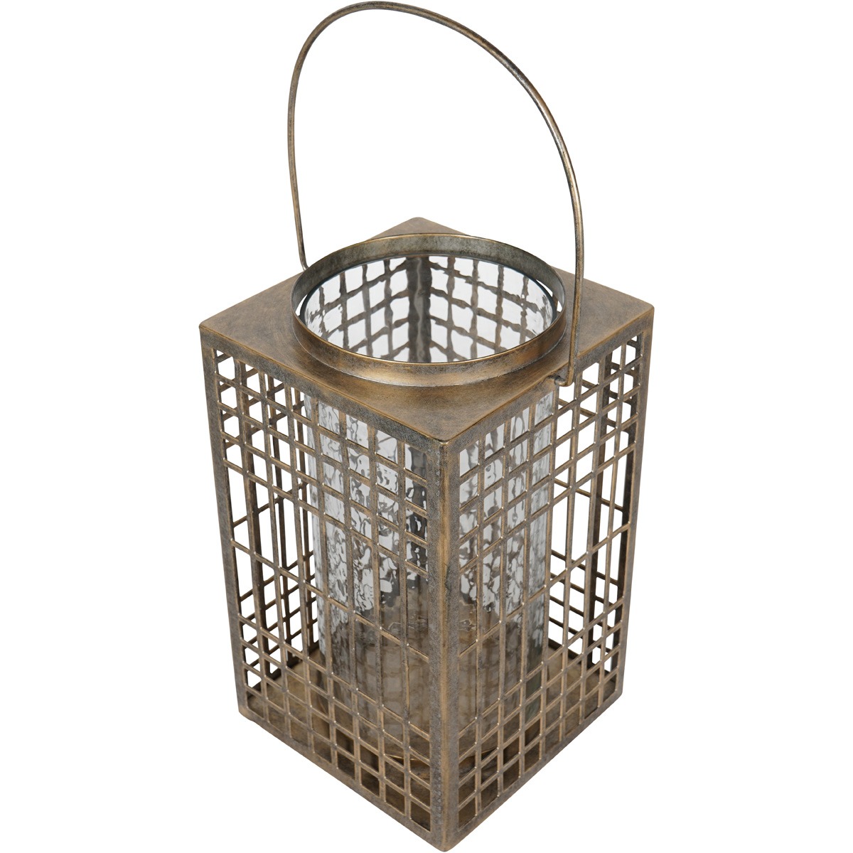 Barossa Fretwork Square Lantern Small  By Libra | Style Our Home